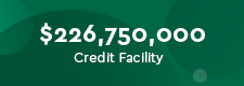$226,750,000 Credit Facility Recognition for Agribusiness