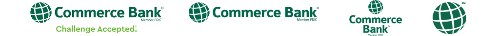 Commerce Bank logos