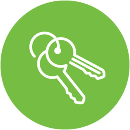 Security keys icon